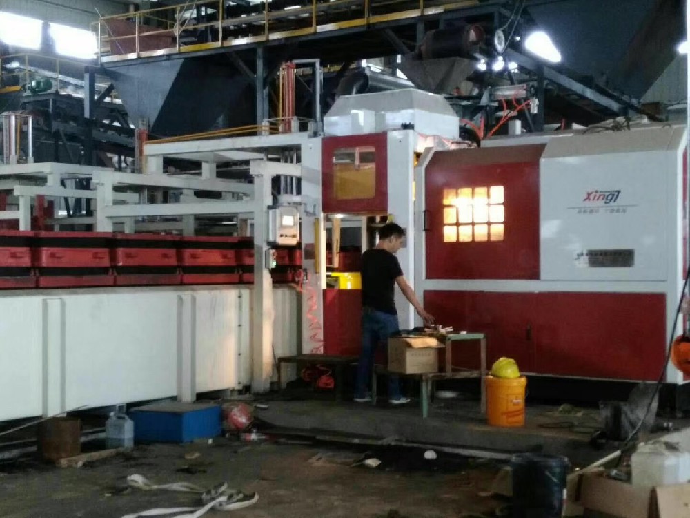 浙江兆元機(jī)械兩臺全自動無箱造型機(jī)匹配兩條疊式全自動澆鑄線正式投產(chǎn)！